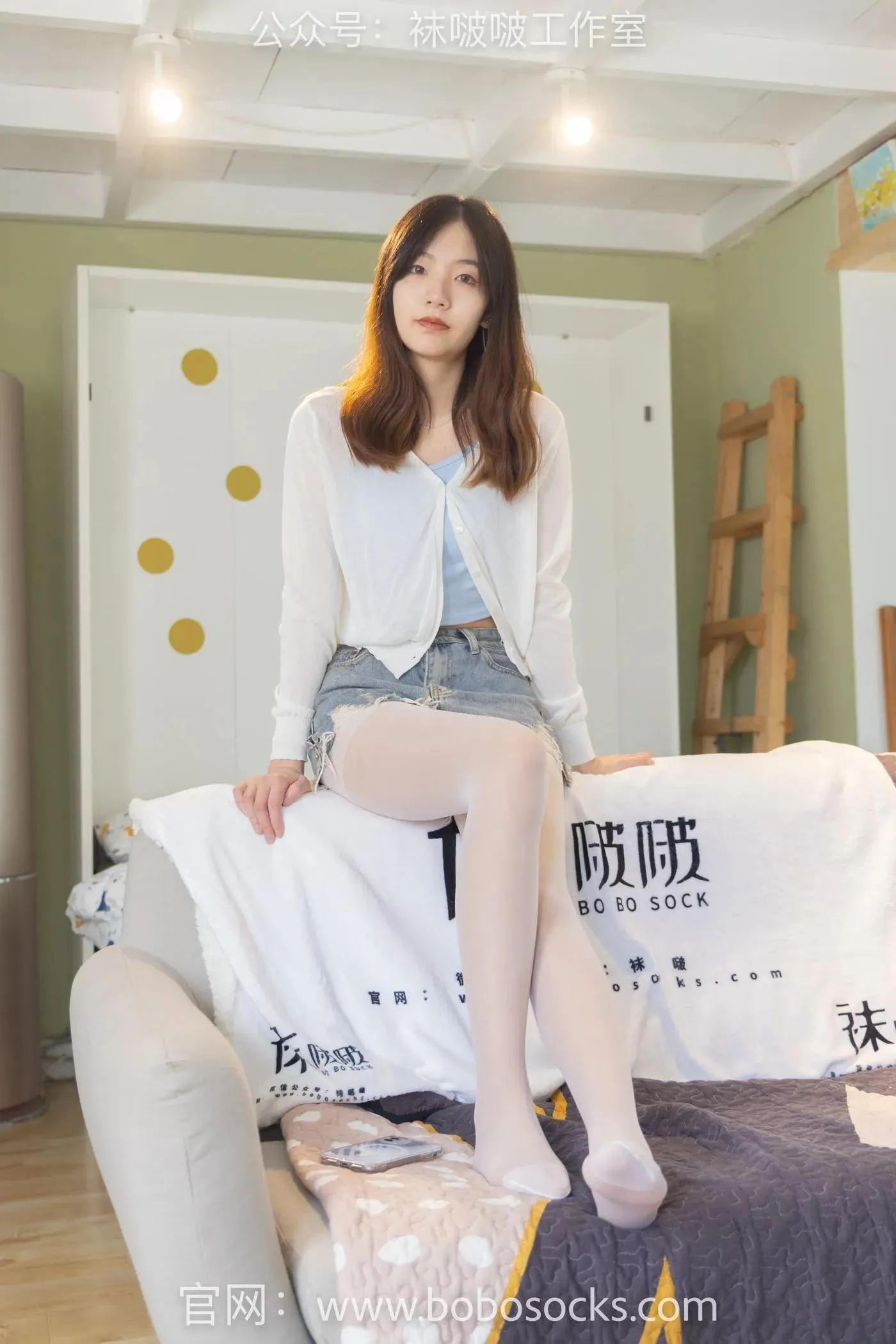 [BoBoSocks袜啵啵]NO.102 小甜豆-板鞋、白丝 [140P]插图5